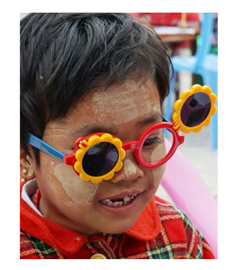 Kinderbrillen Myanmar